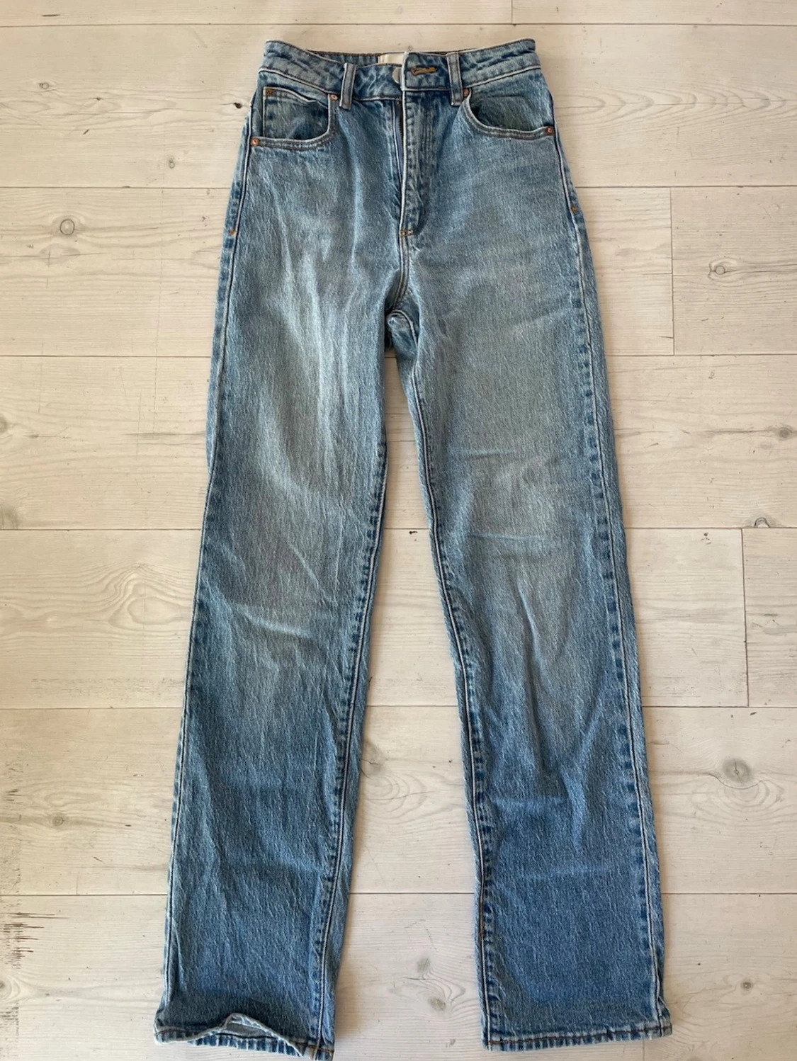 Ljusblå Abrand jeans 
