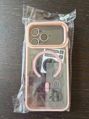 Mobilskal till iPhone 17 PRO MAX - Transparent mobilskal till iPhone 17 PRO MAX  🌸 Stöttåligt 🌸 Magnetisk 🌸 Kameraskydd  Kommer med screening wipes