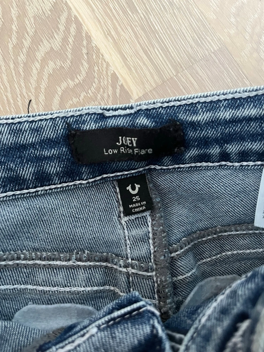 True Religion Joey Low Rise Flare Jeans - 1