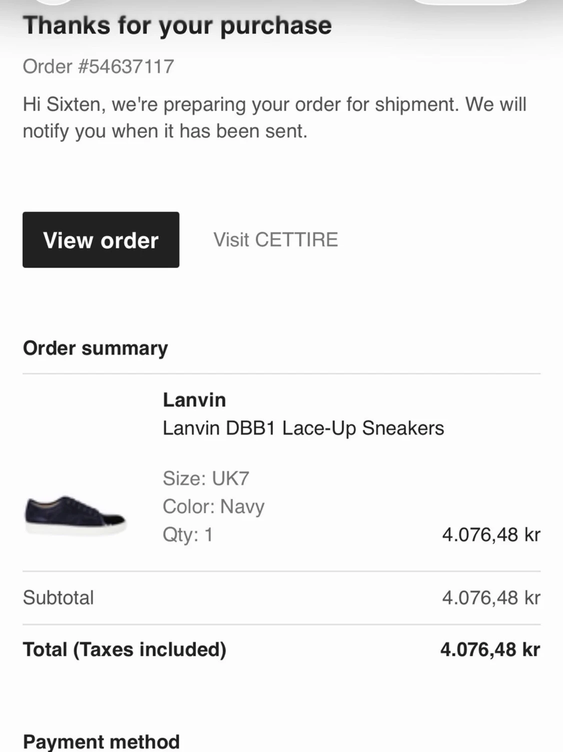 Lanvin skor  - 3