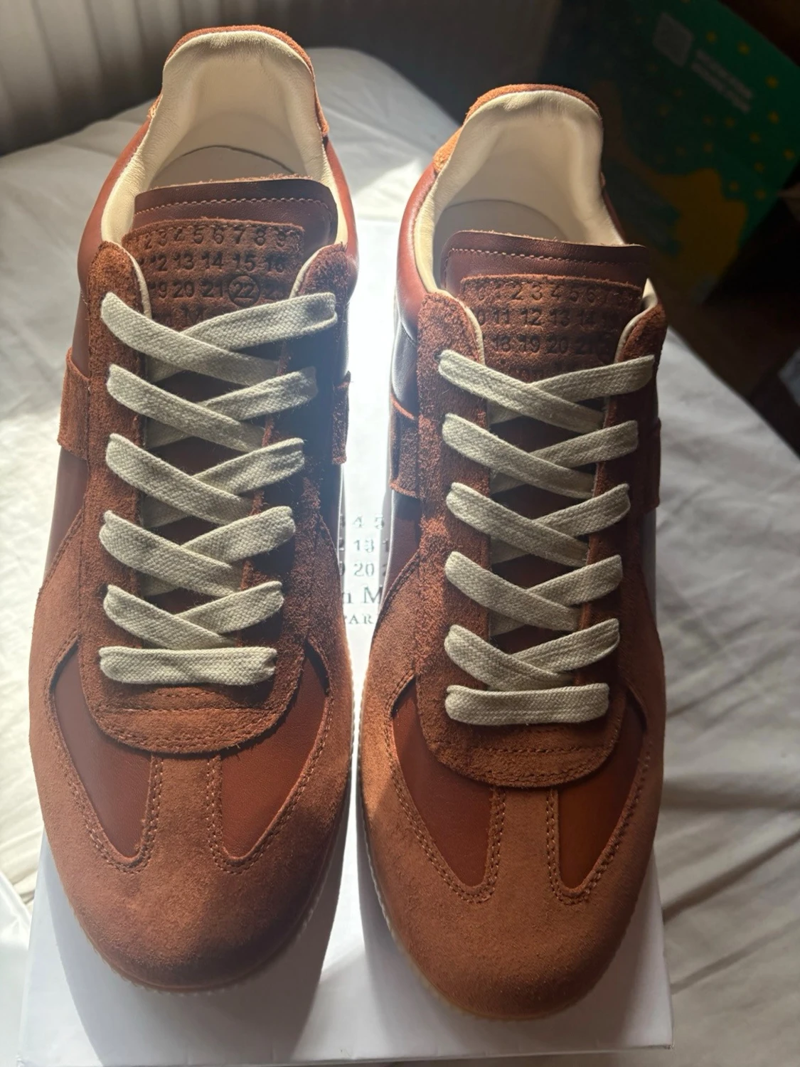 Maison Margiela bruna/burgundy - 2