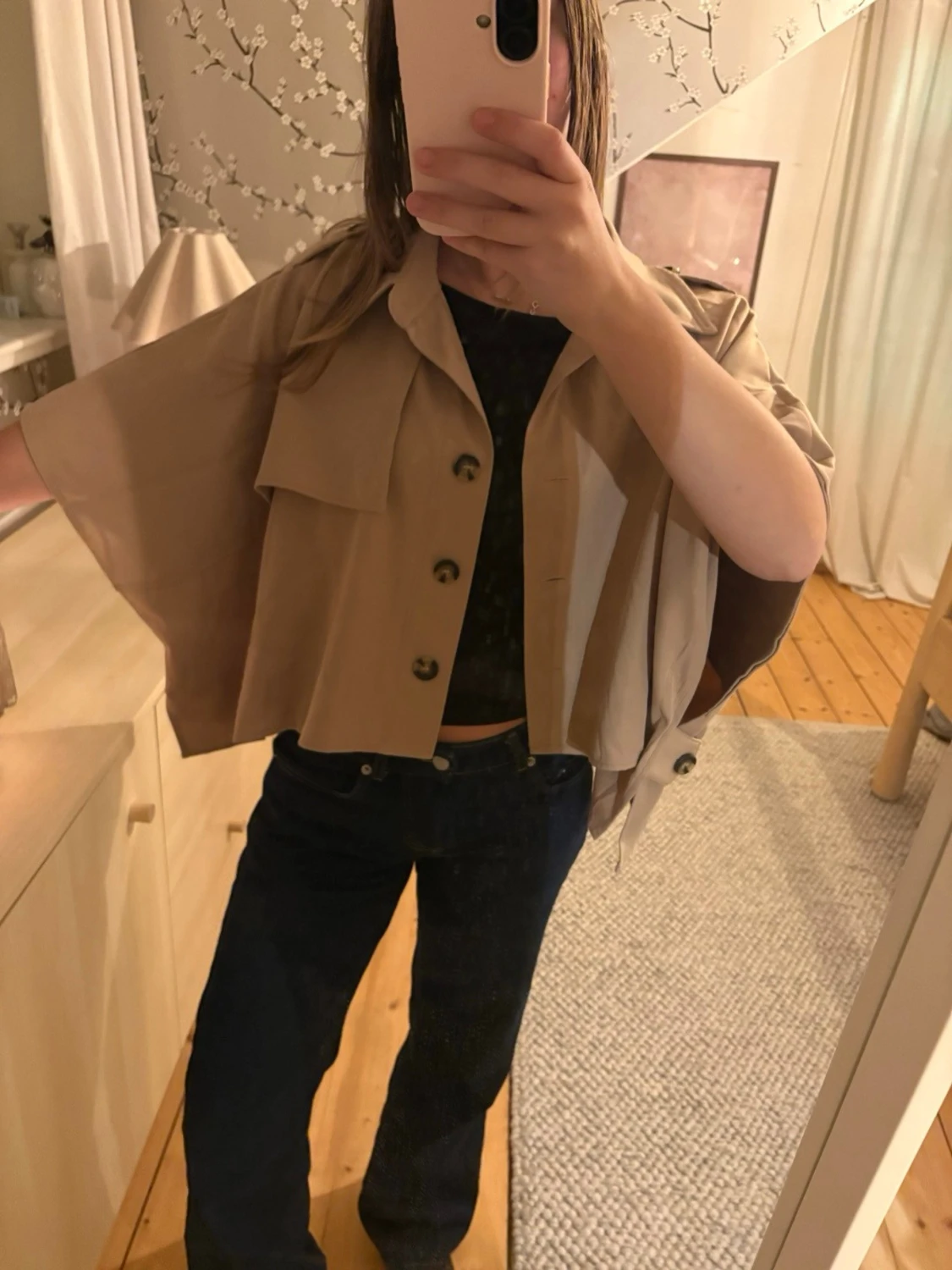 Trench coat cape  - 1
