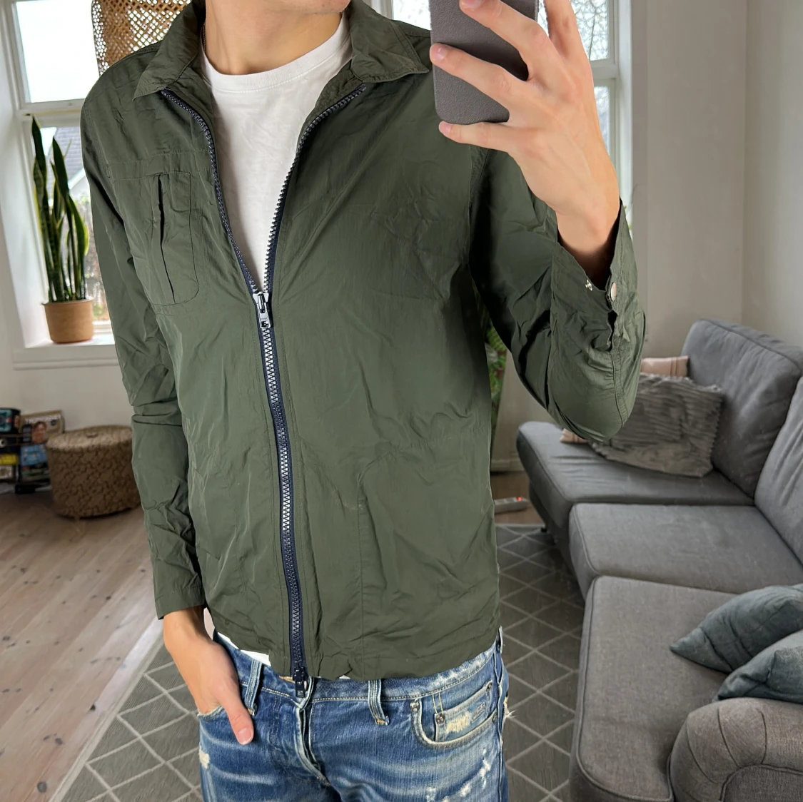 Fieldjacket Olivgrön
