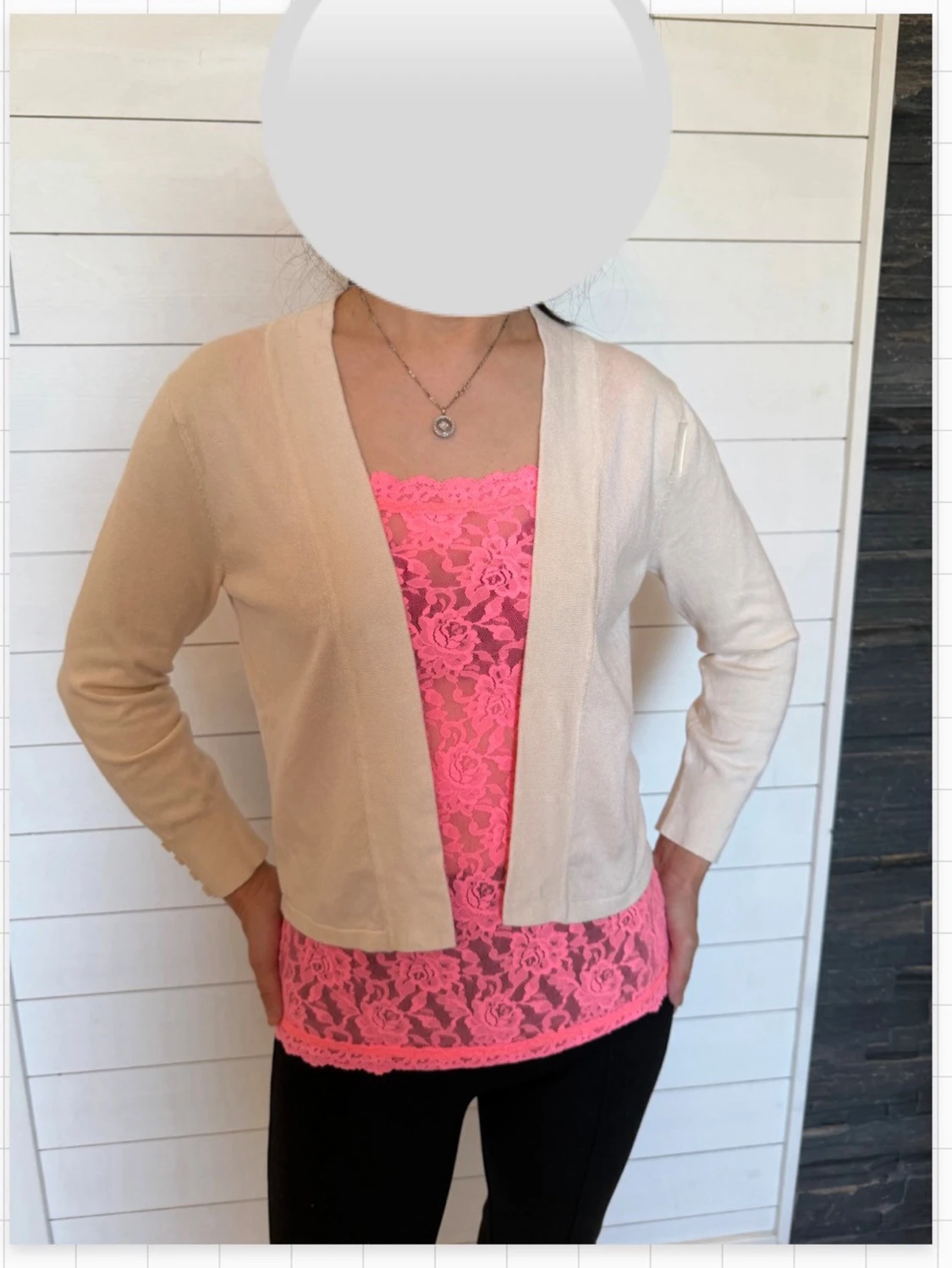 Beige kofta från MyEssential Wardrobe - 1