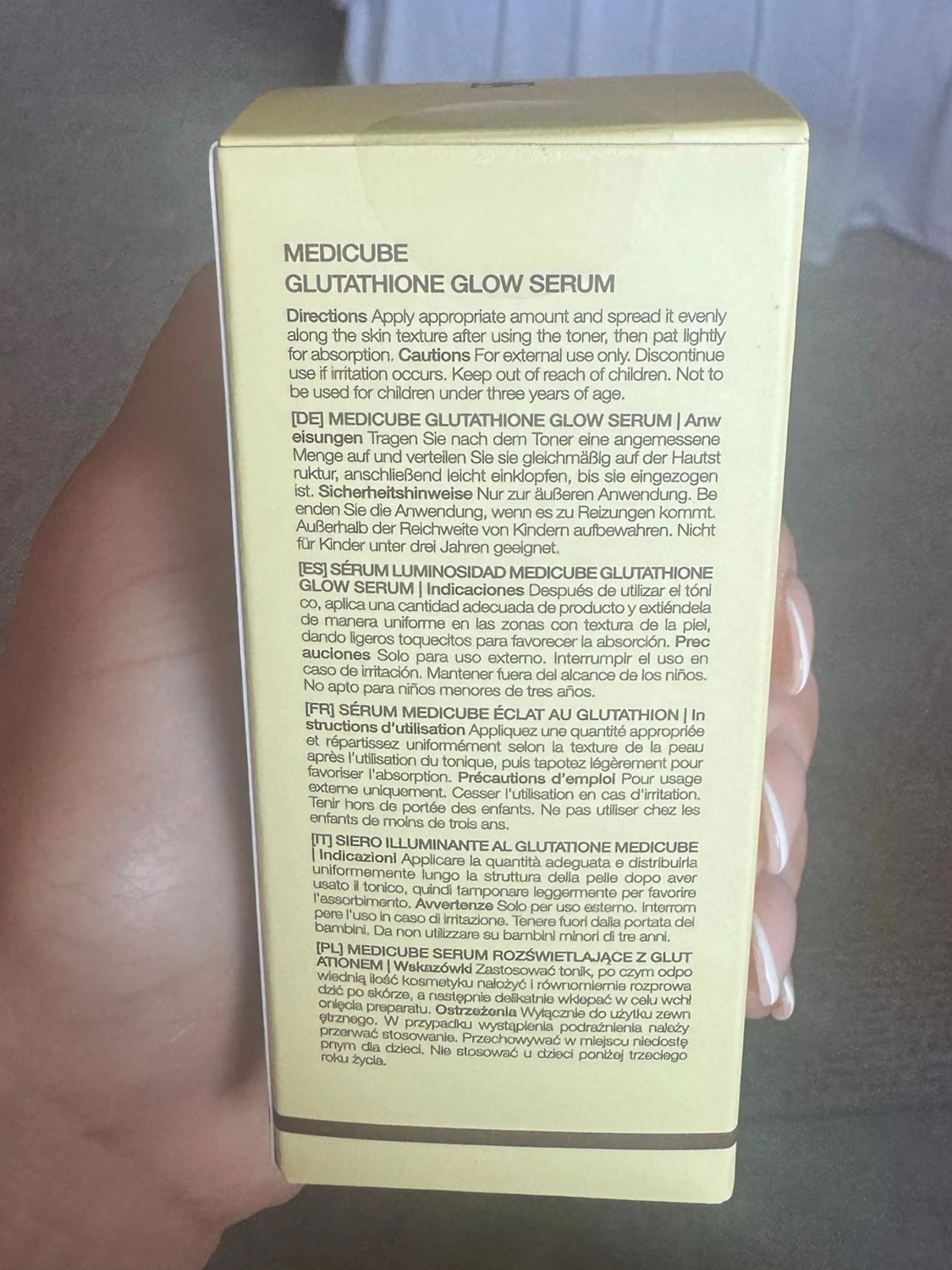 Medicube Glutathione Glow Serum - 1