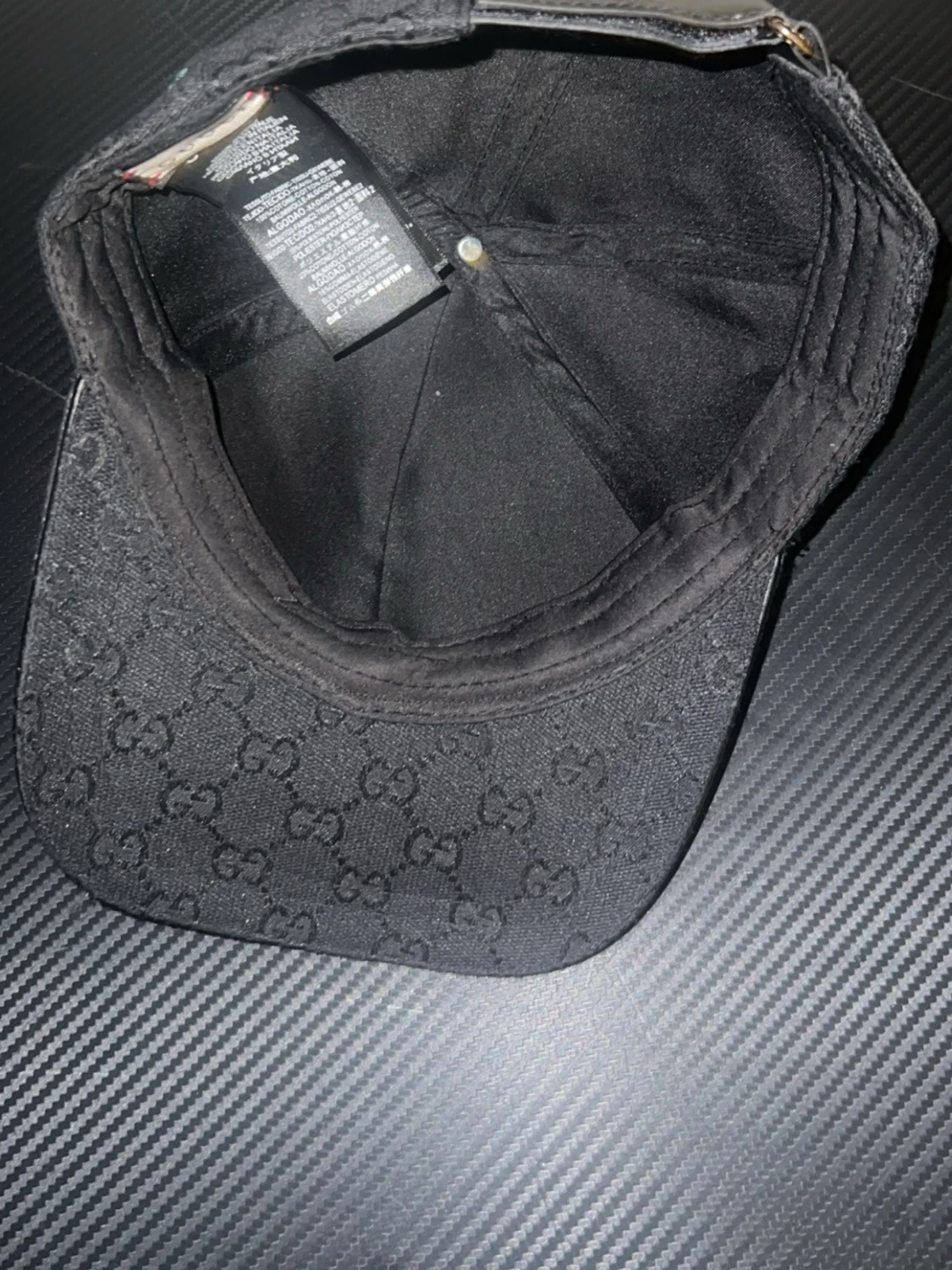 Svart gg keps  - 1