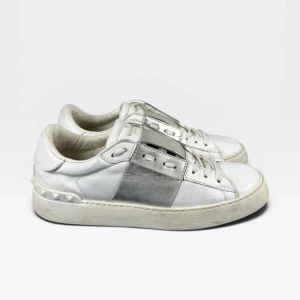 Valentino Open Silver | 37 - Valentino Open sneakers | Bra skick | Storlek 37 | Dustbag ingår | #17
