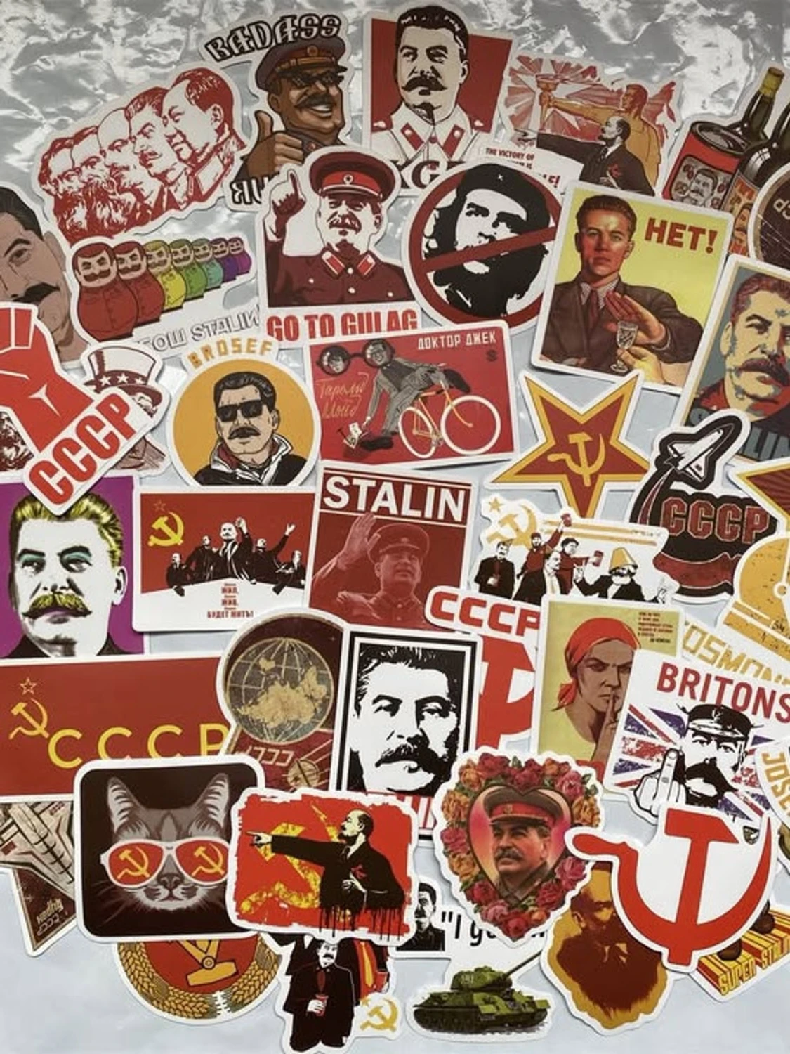 50st Retro Klistermärken  - 1