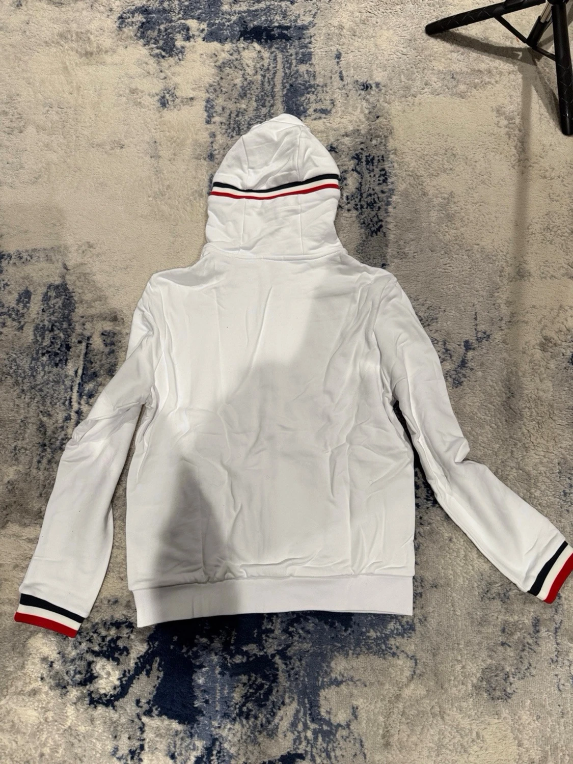 Vit Moncler zip hoodie - 4