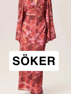 Adoore positano SÖKES - Söker desperat adoores positano klänning strl 36/S i färgen RUST. Kan betala upp till 2000!