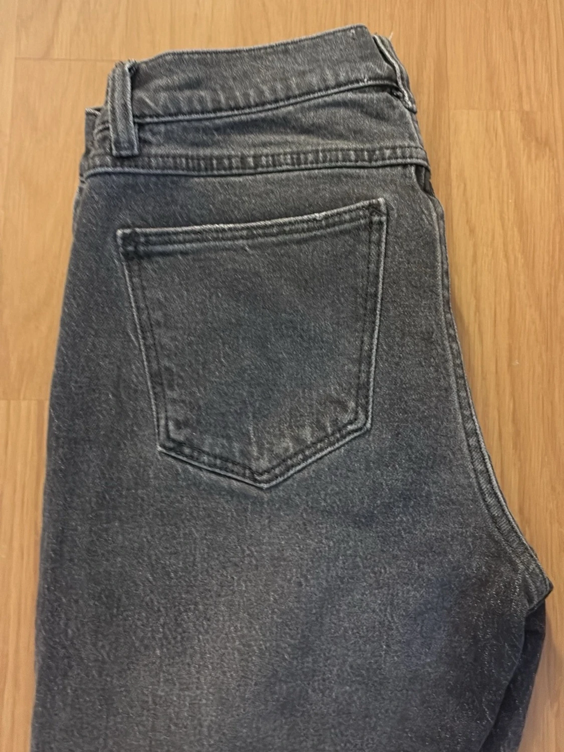 Grå bootcut jeans från Abrand Jeans - 2