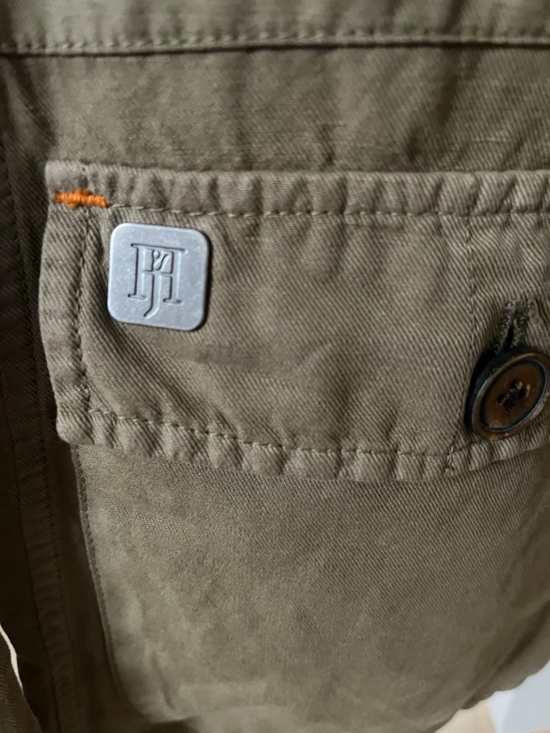 Olivgrön kavaj från Hansen Jacob  - 2