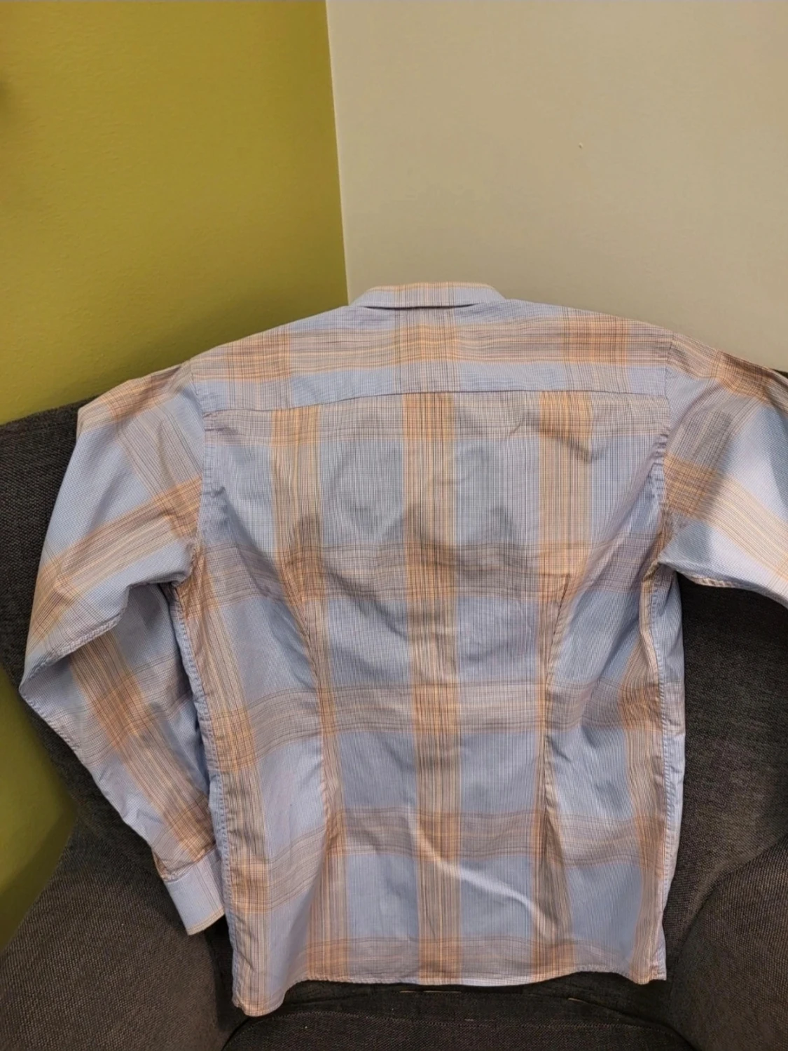 Rutig skjorta från Eton i bomull 40 15 3/4 - 4