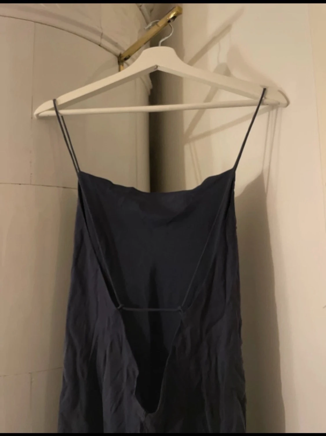 Mörkblå klänning - 2