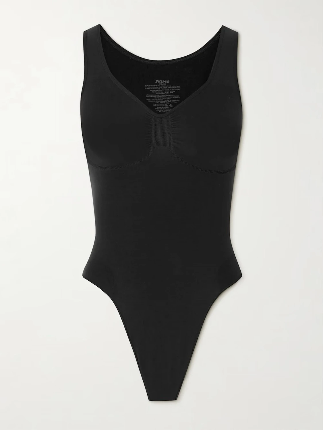 Svart shaping-body från Skims