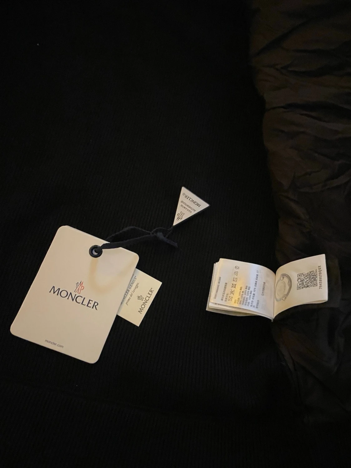 Svart moncler cardigan - 2