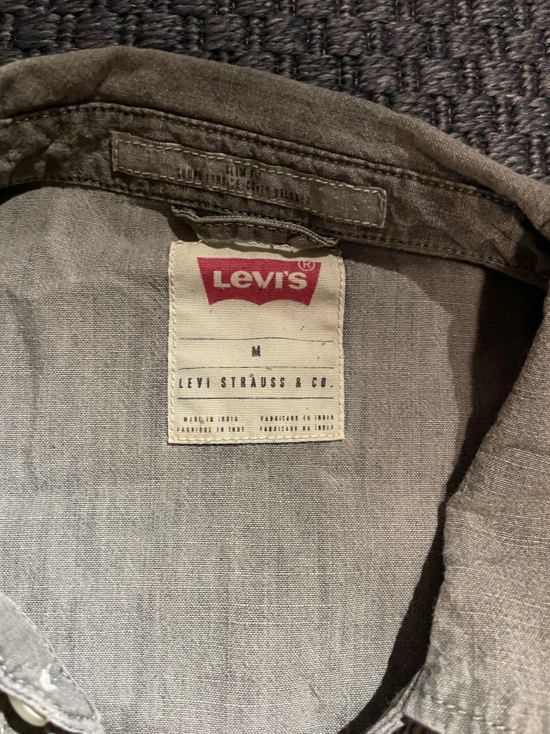 Levis jeansskjorta M - 1