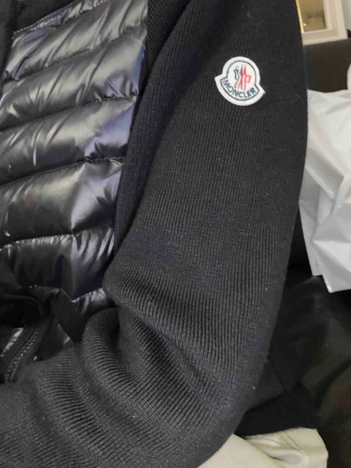 Svart cardiganjacka från Moncler - 2