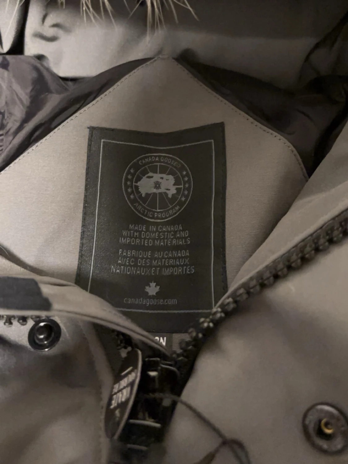 Grå dunjacka från Canada Goose - 2