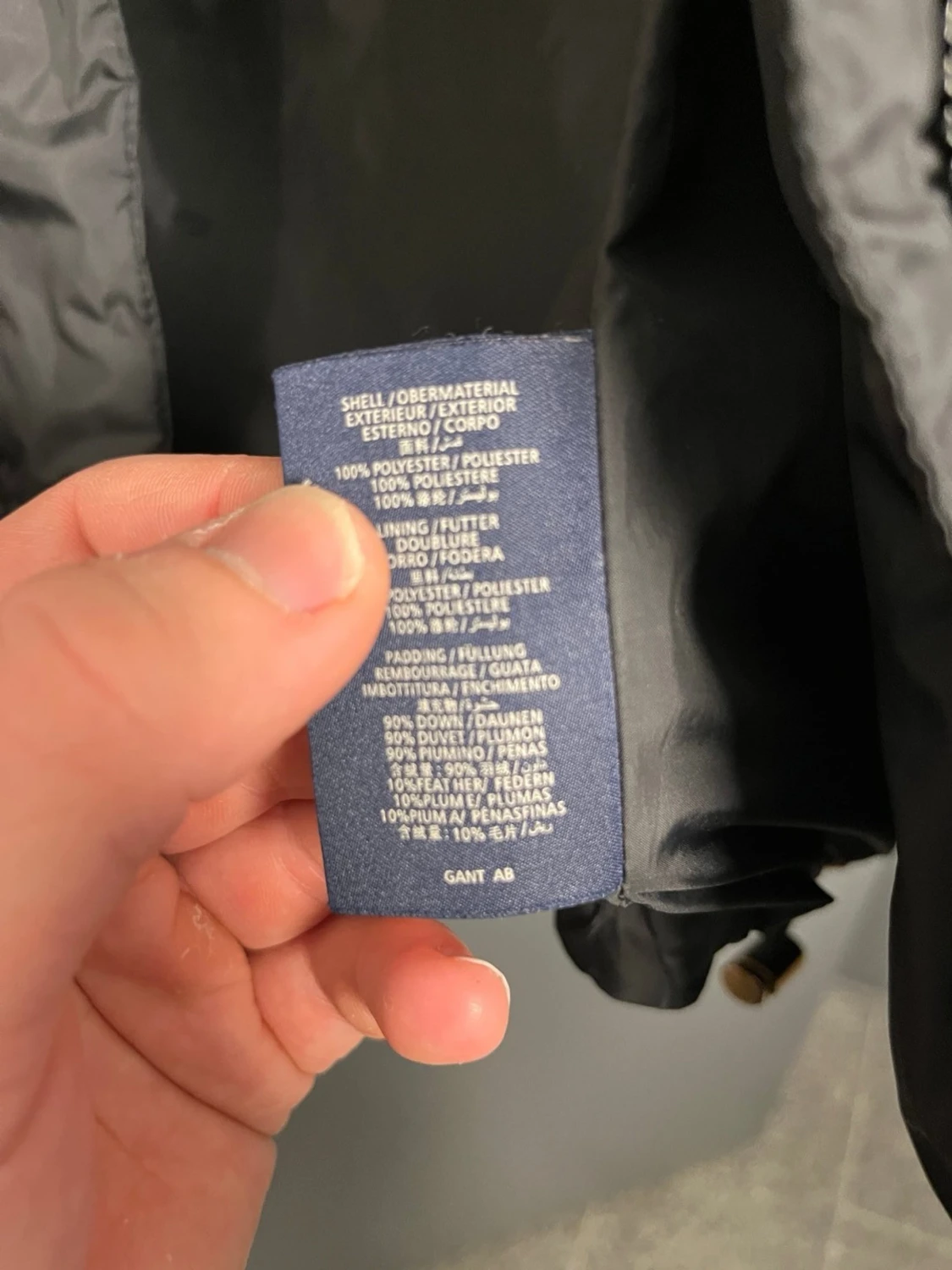 GANT jacka – Svart, storlek S – Absolut nyskick! - 5