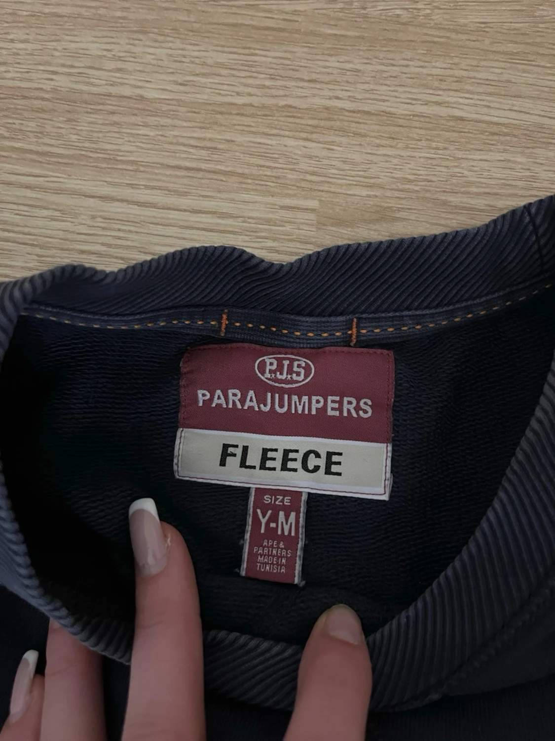 Mörkblå fleece från Parajumpers