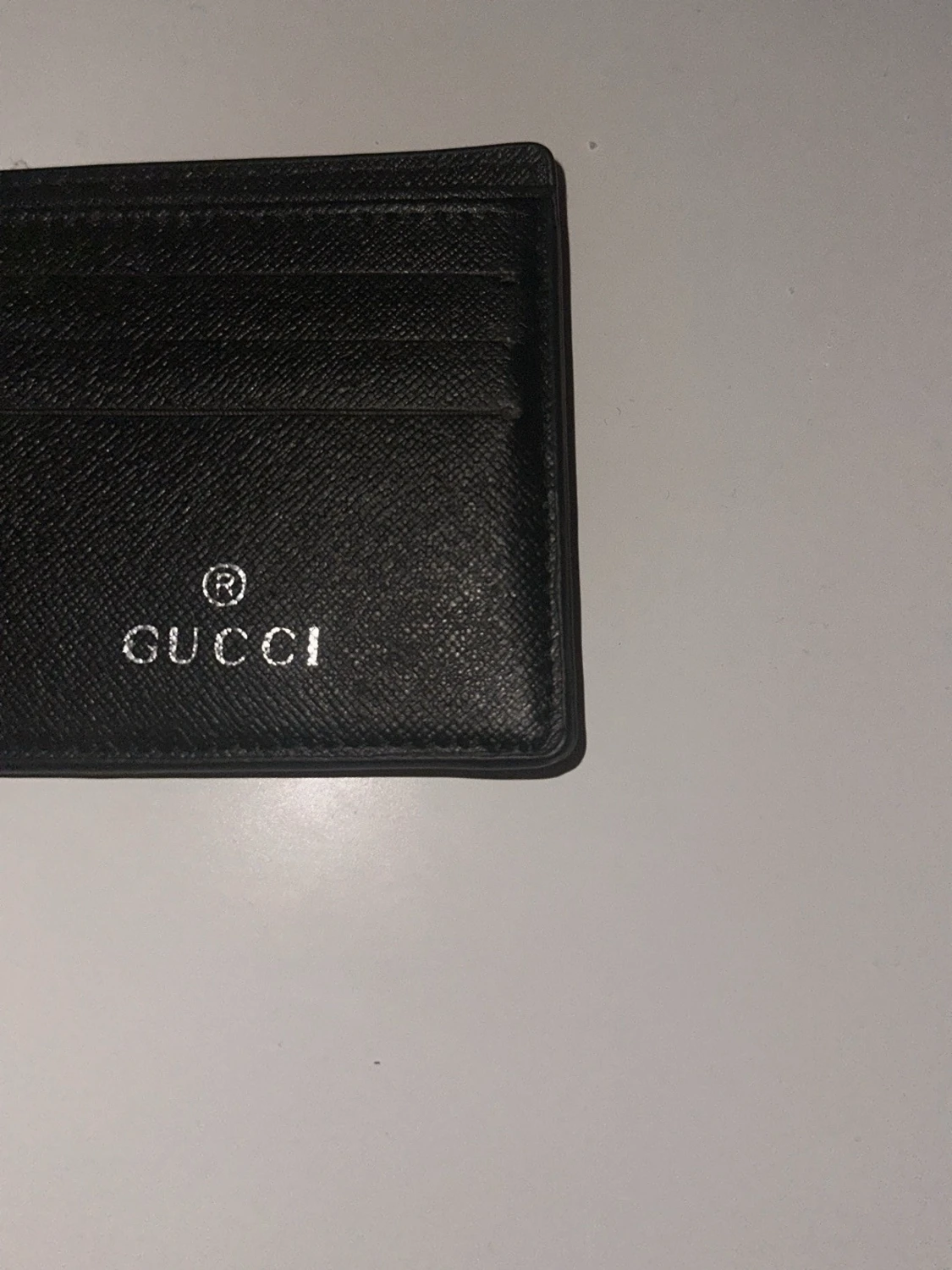 Svart korthållare från Gucci