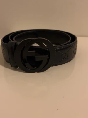 Svart G bälte  - Helt nytt 110cm