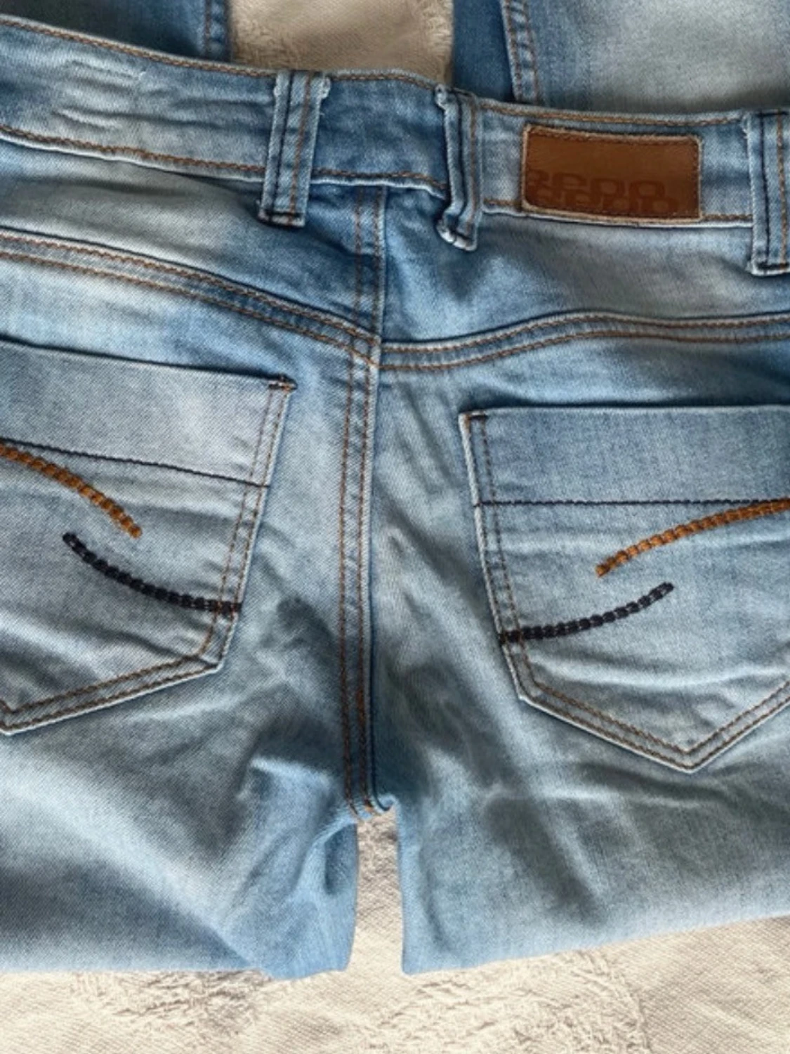 Lågmidjade jeans - 4