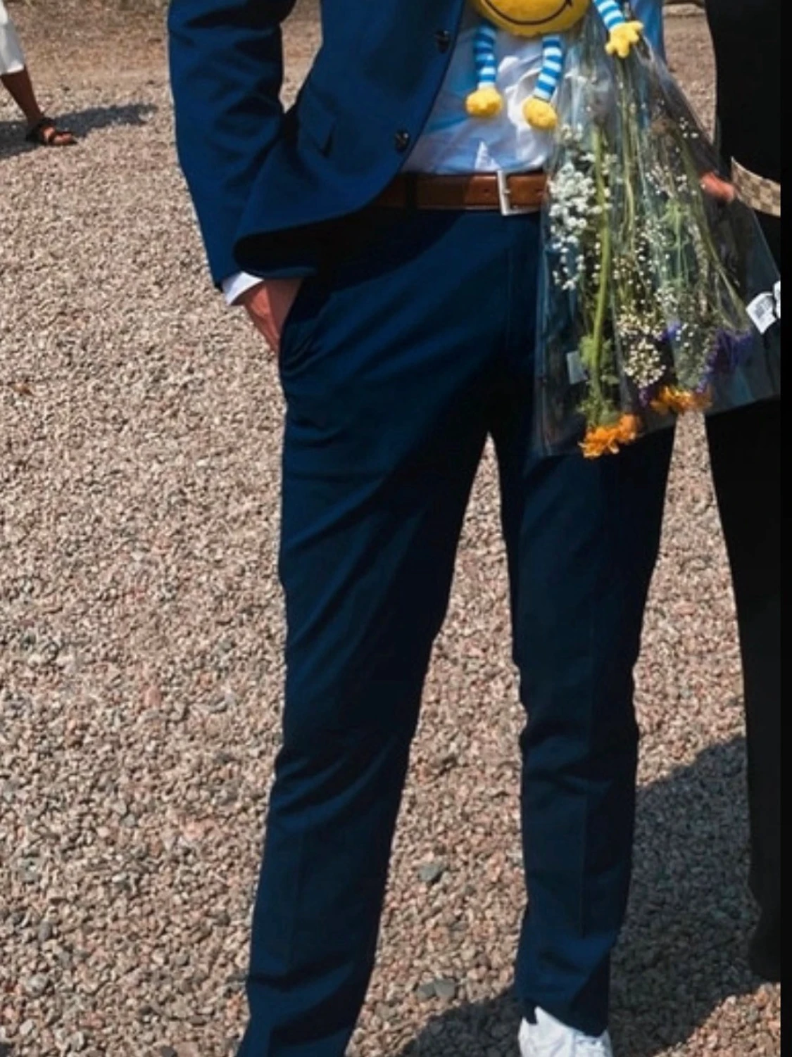 Marinblå kostym från Selected Homme