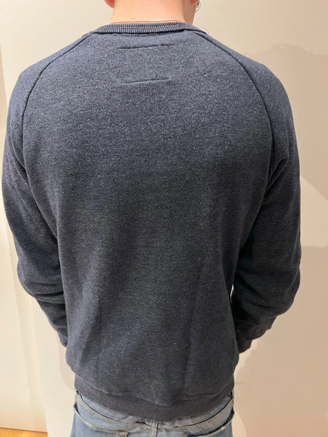 Mörkblå Superdry sweatshirt - 3