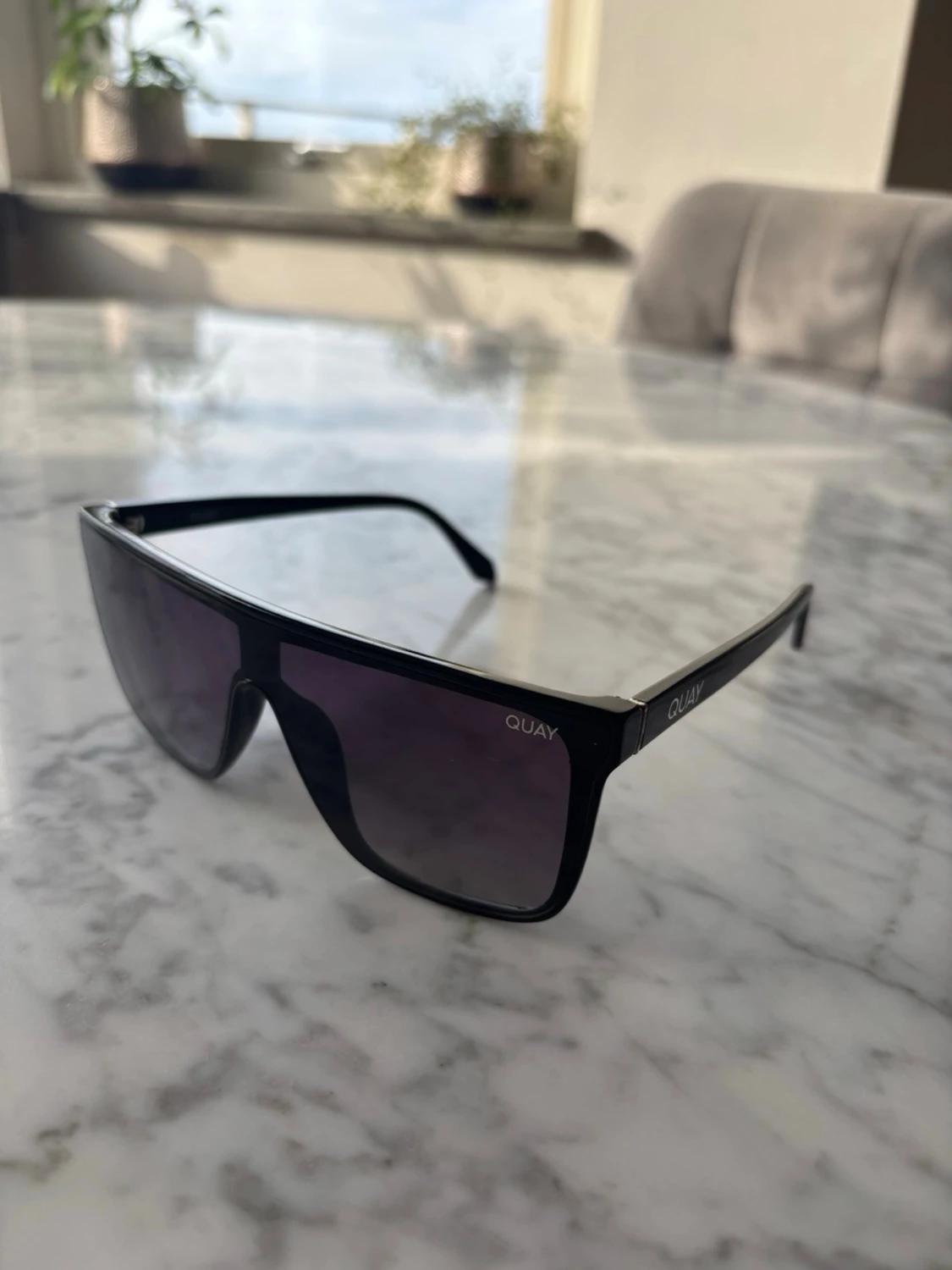 Svarta QUAY Nightfall solglasögon