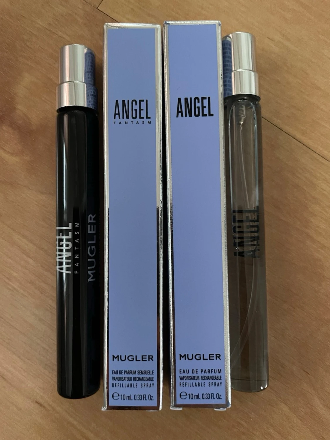 Mugler Angel Fantasm och Angrl Eau de Parfum