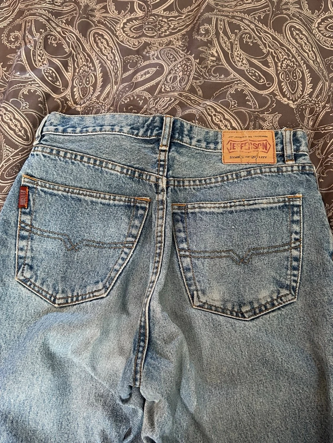 Blå raka jeans från Jefferson - 2