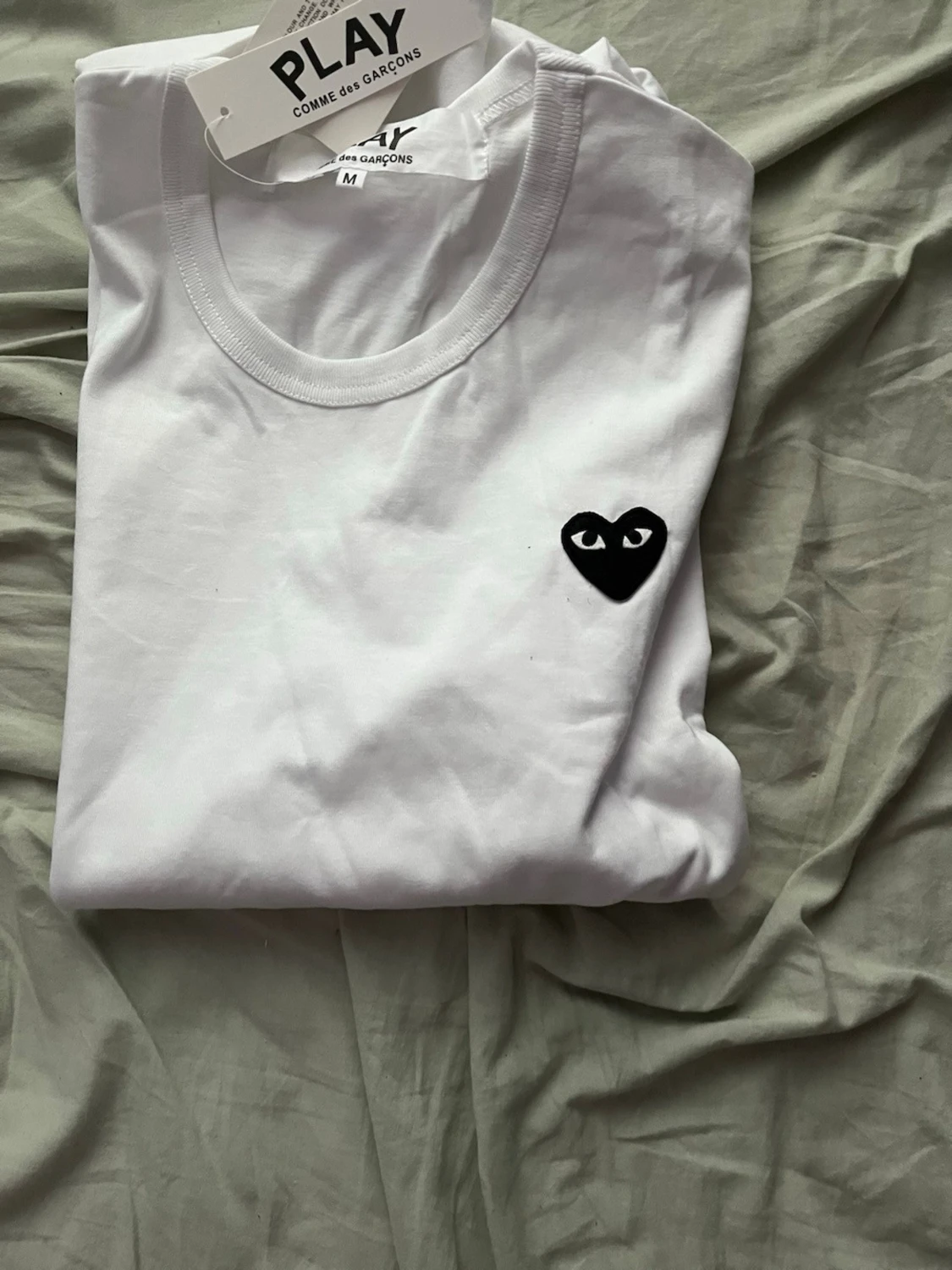 Vit Comme des Garçons PLAY t-shirt