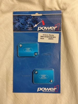 Bromscylinderlock Yamaha Aerox - Bromscylinderlock 2-pack Yamaha Aerox Metallic blå Passar BREMBO bromsvätskebehållarlock-set 