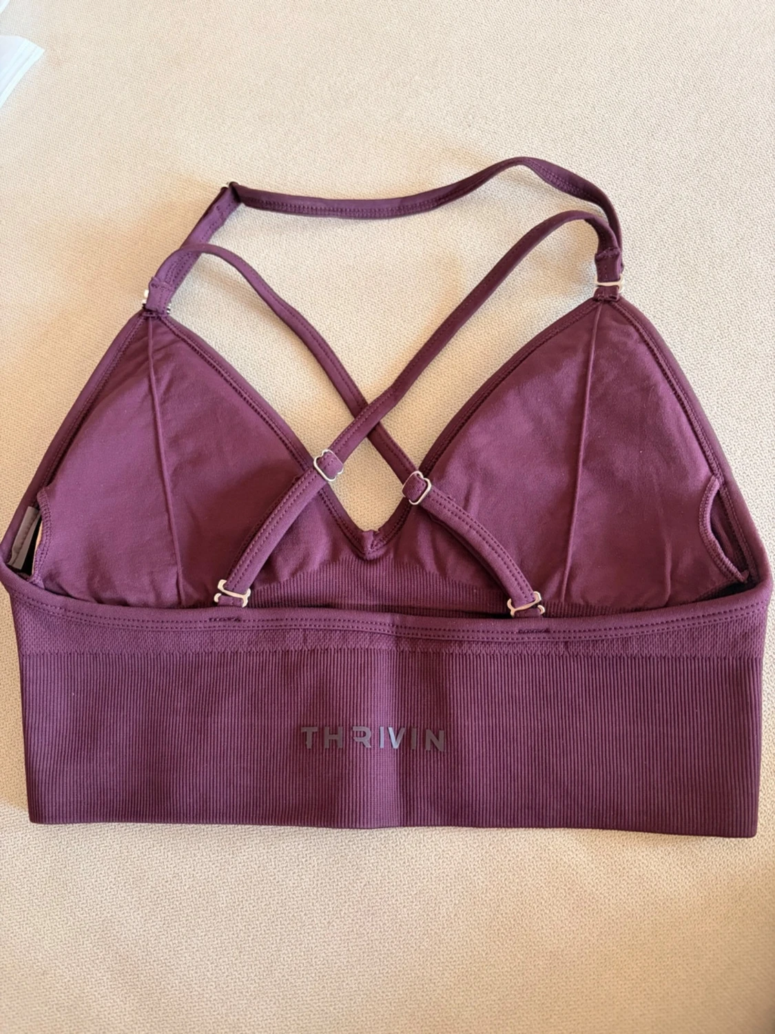 Lila tränings topp från Thrivin - 1