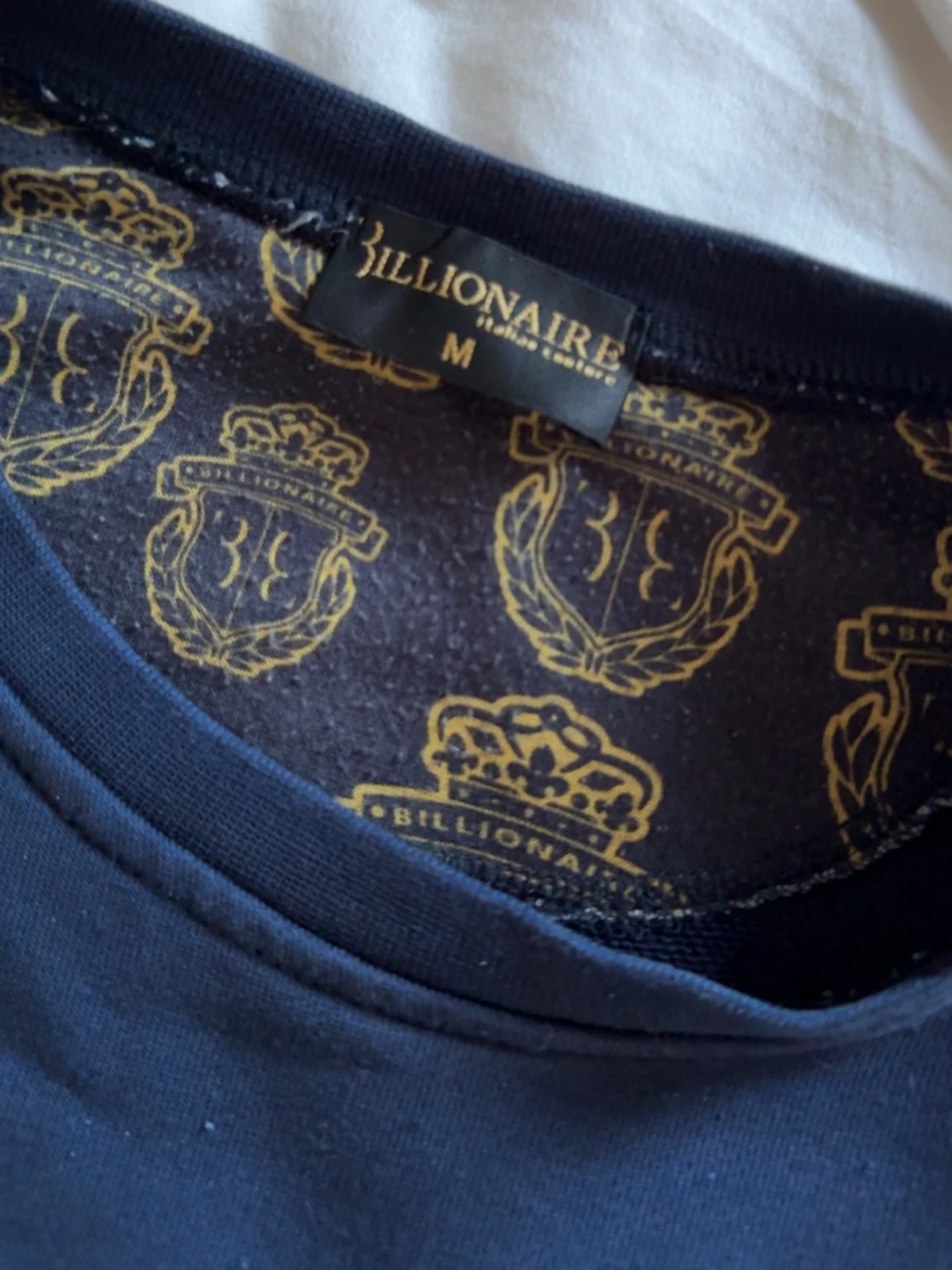 Mörkblå sweatshirt Billionaire M - 1