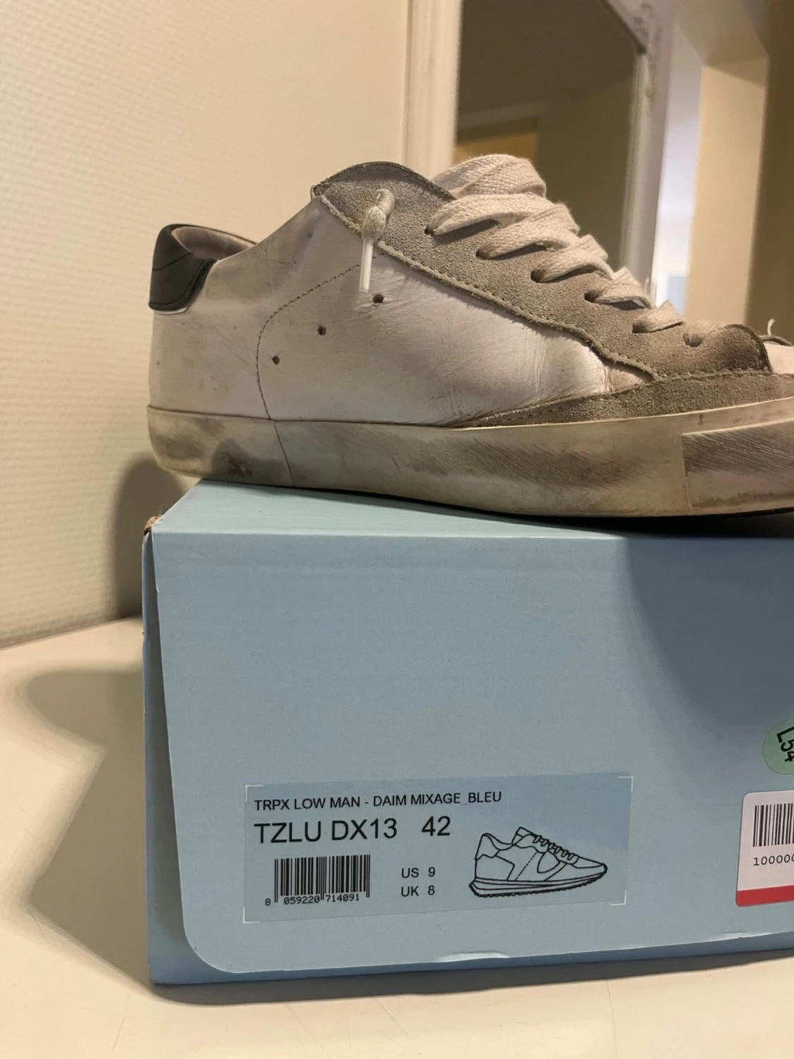 Philippe Model vita sneakers herr - 1