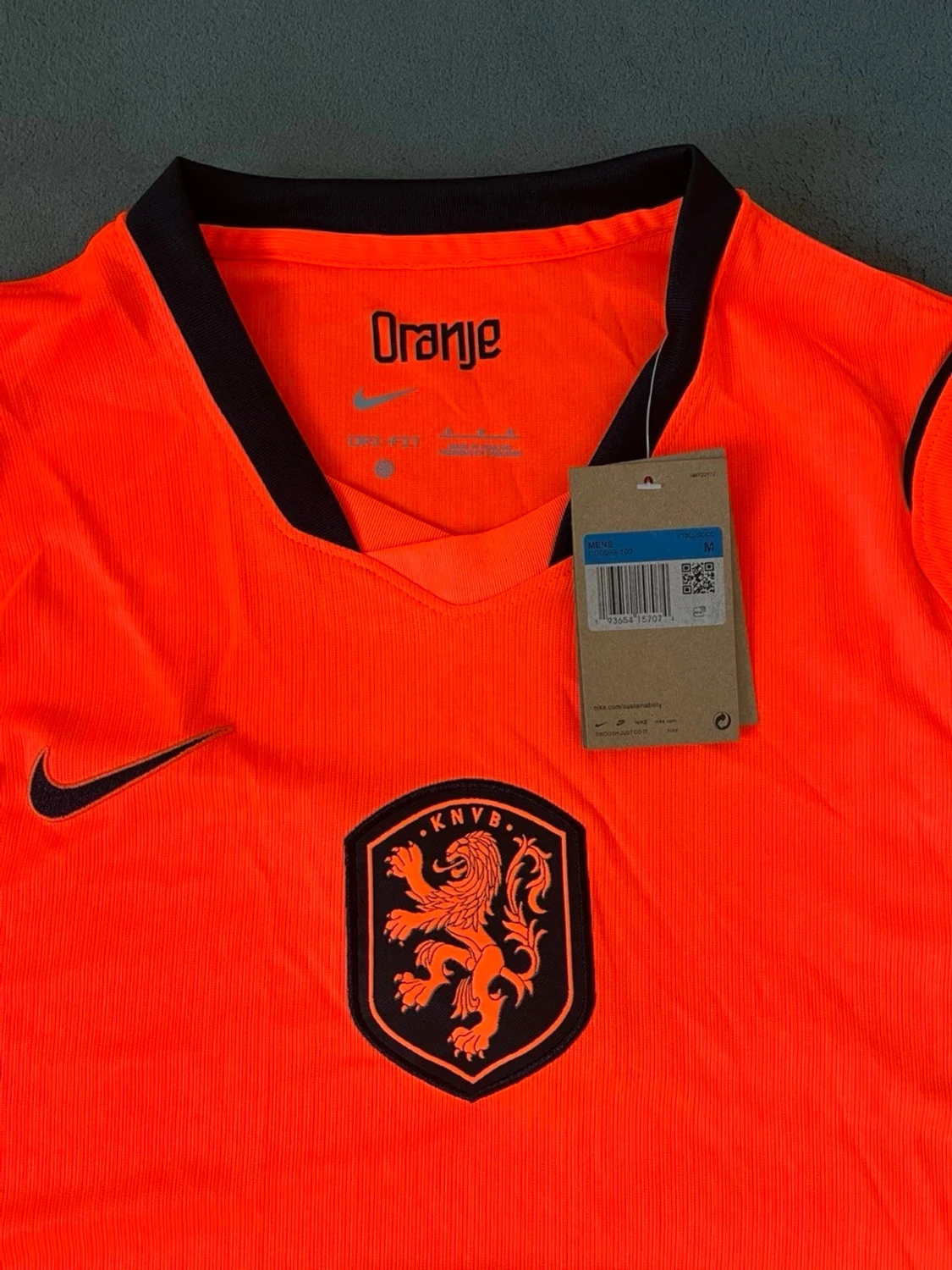 Holland Nike fotbollströja orange - 1