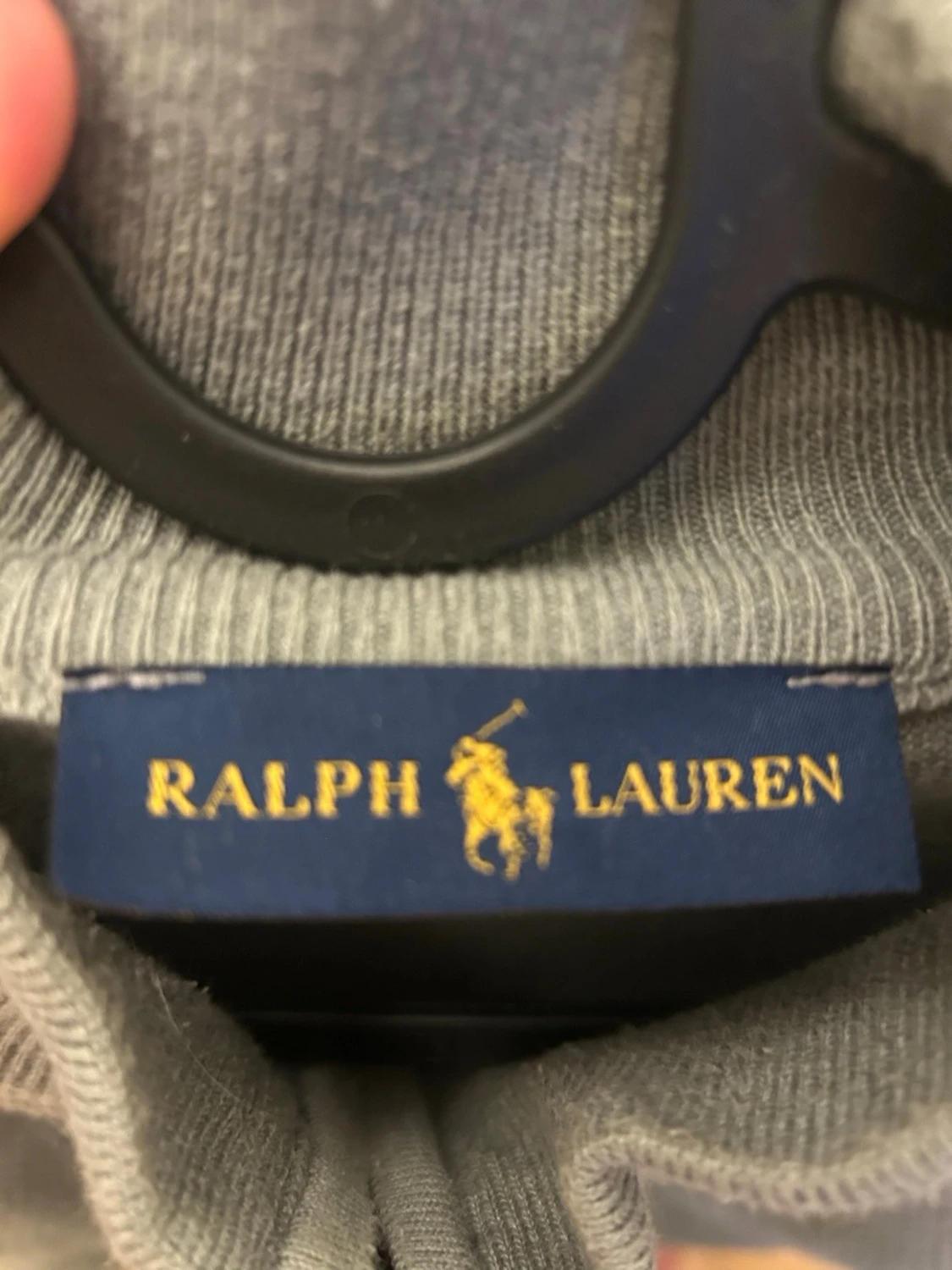Grå ziptröja från Ralph Lauren - 2