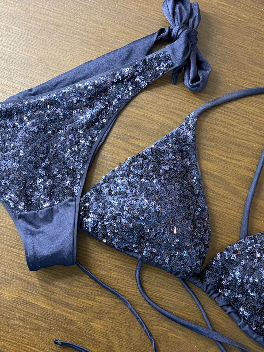 Blå calzedonia bikini 