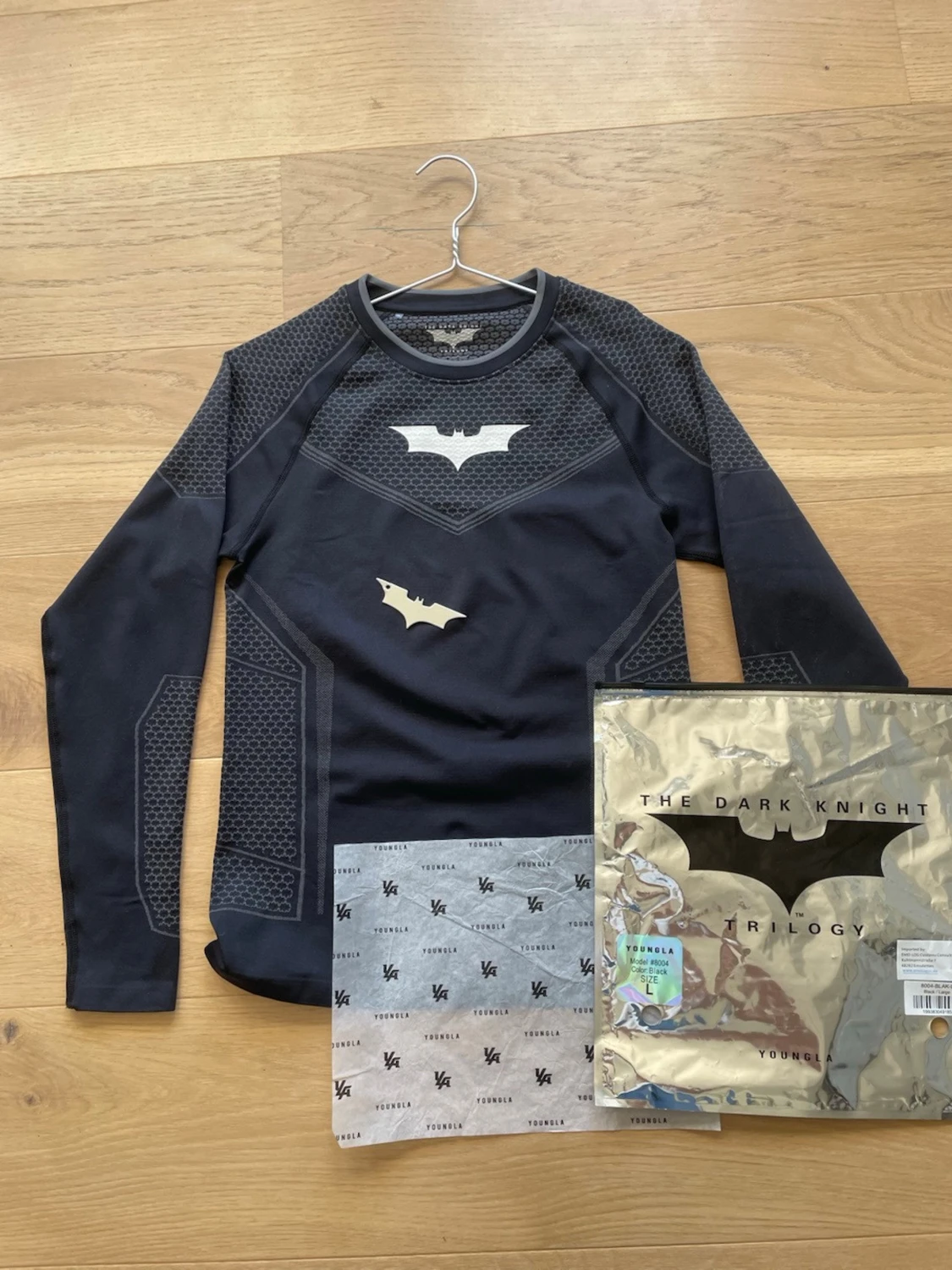 Svart Batman träningströja YoungLA