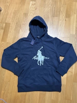 Ralph Lauren hoodie - En unik och stilren Ralph Lauren hoodie. Använd några gånger och lappen finns tyvärr inte kvar. Fråga gärna om du undrar något!