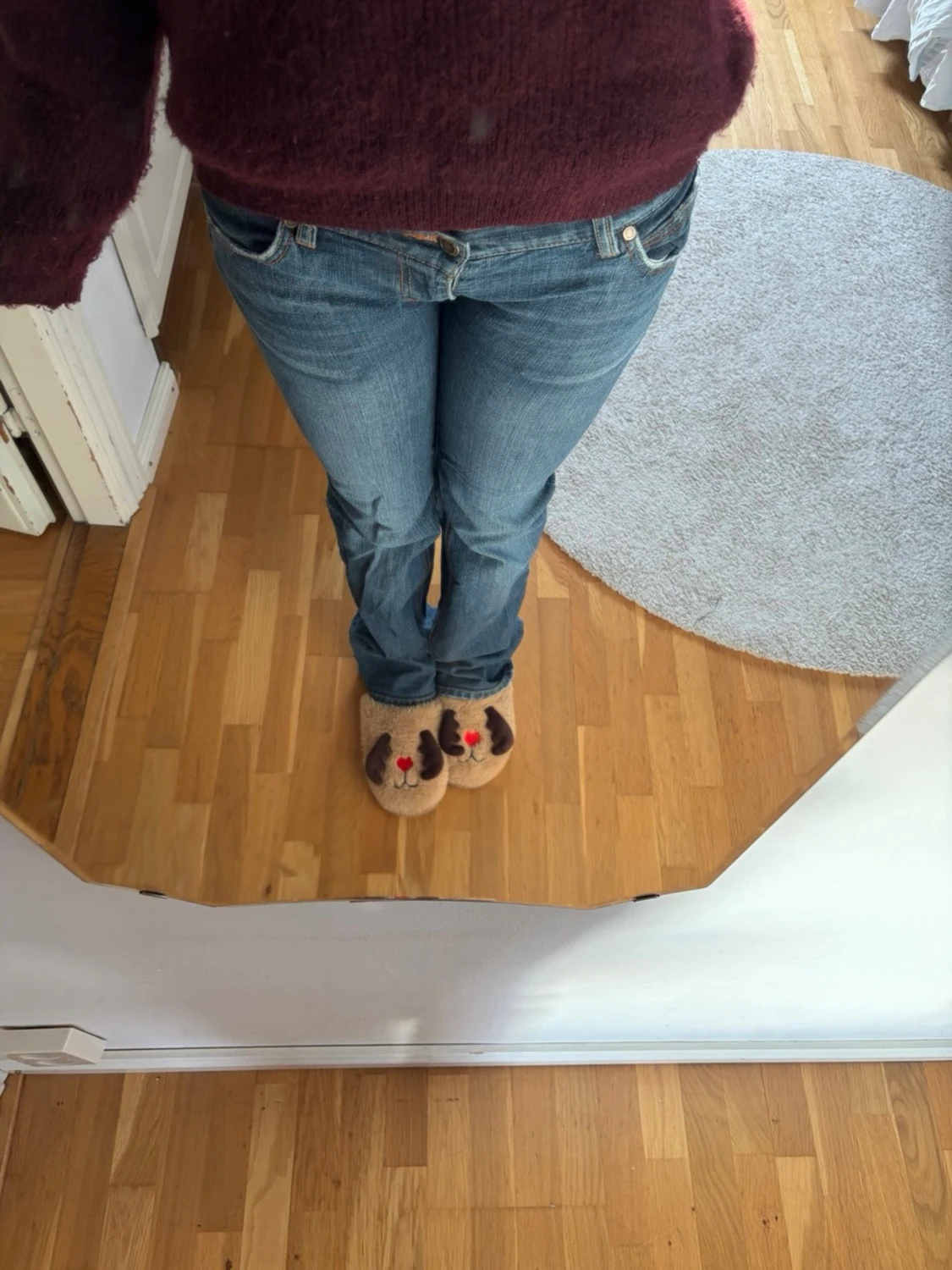 Blå bootcut jeans från only - 2