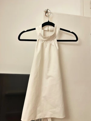 Halterneck topp  - Halterneck topp fin vit 