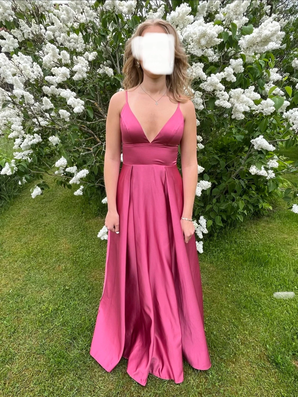 Balklänning med fickor