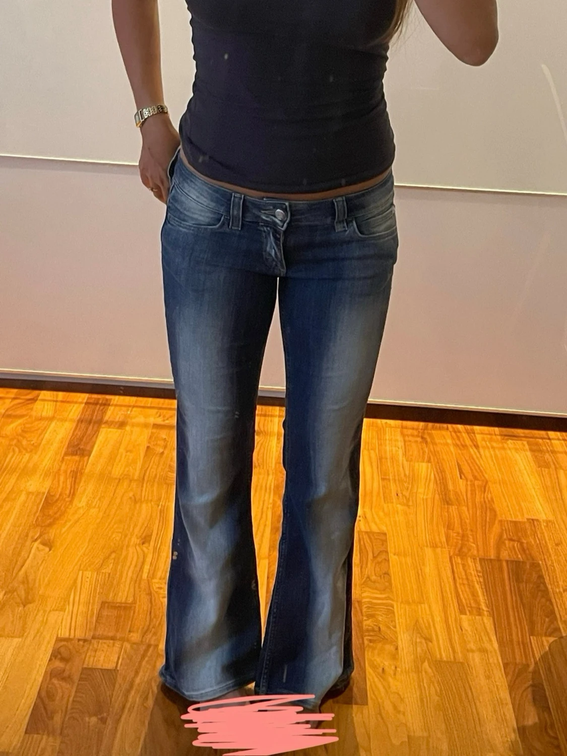 Low waist jeans