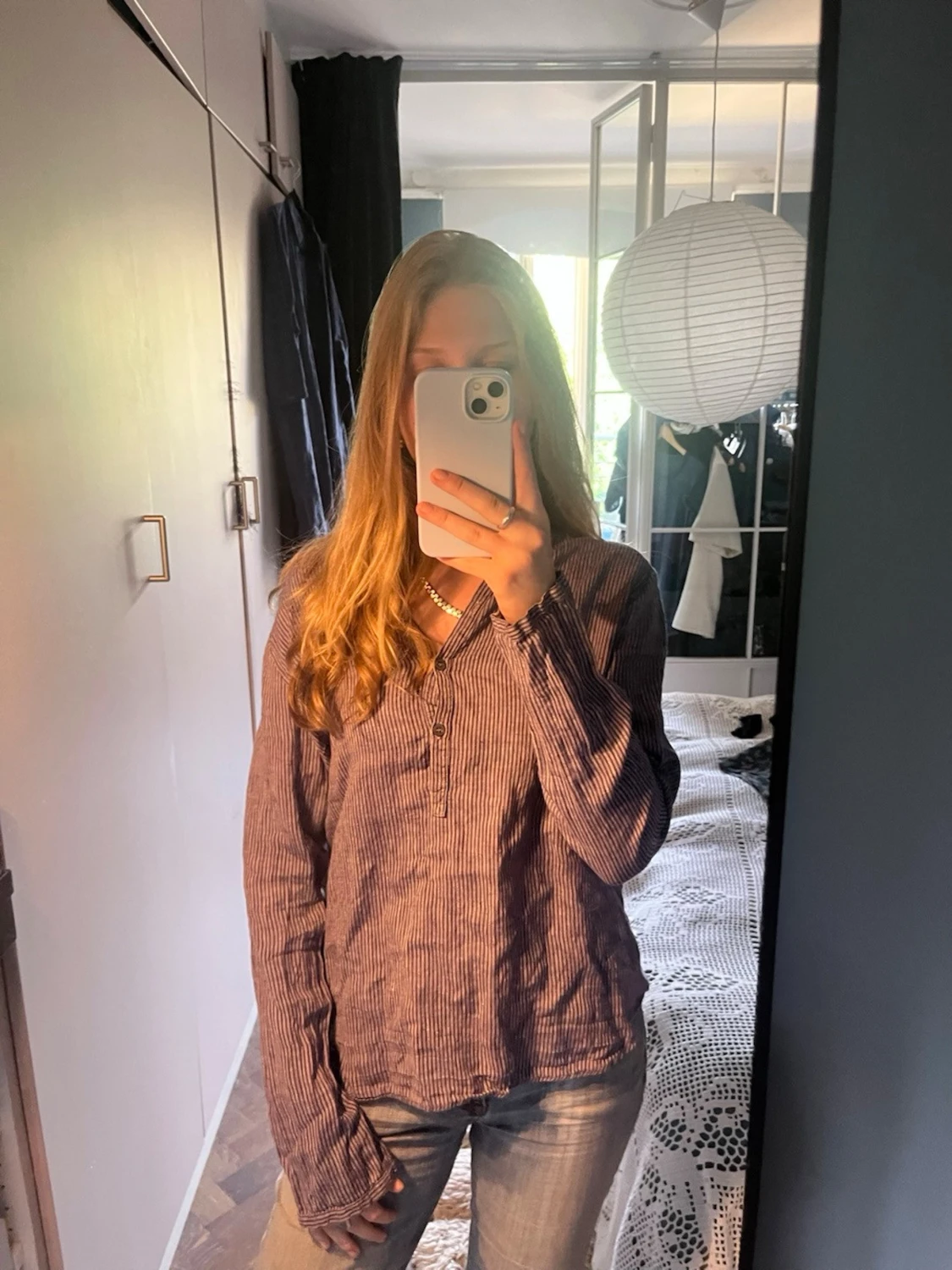 Linne skjorta