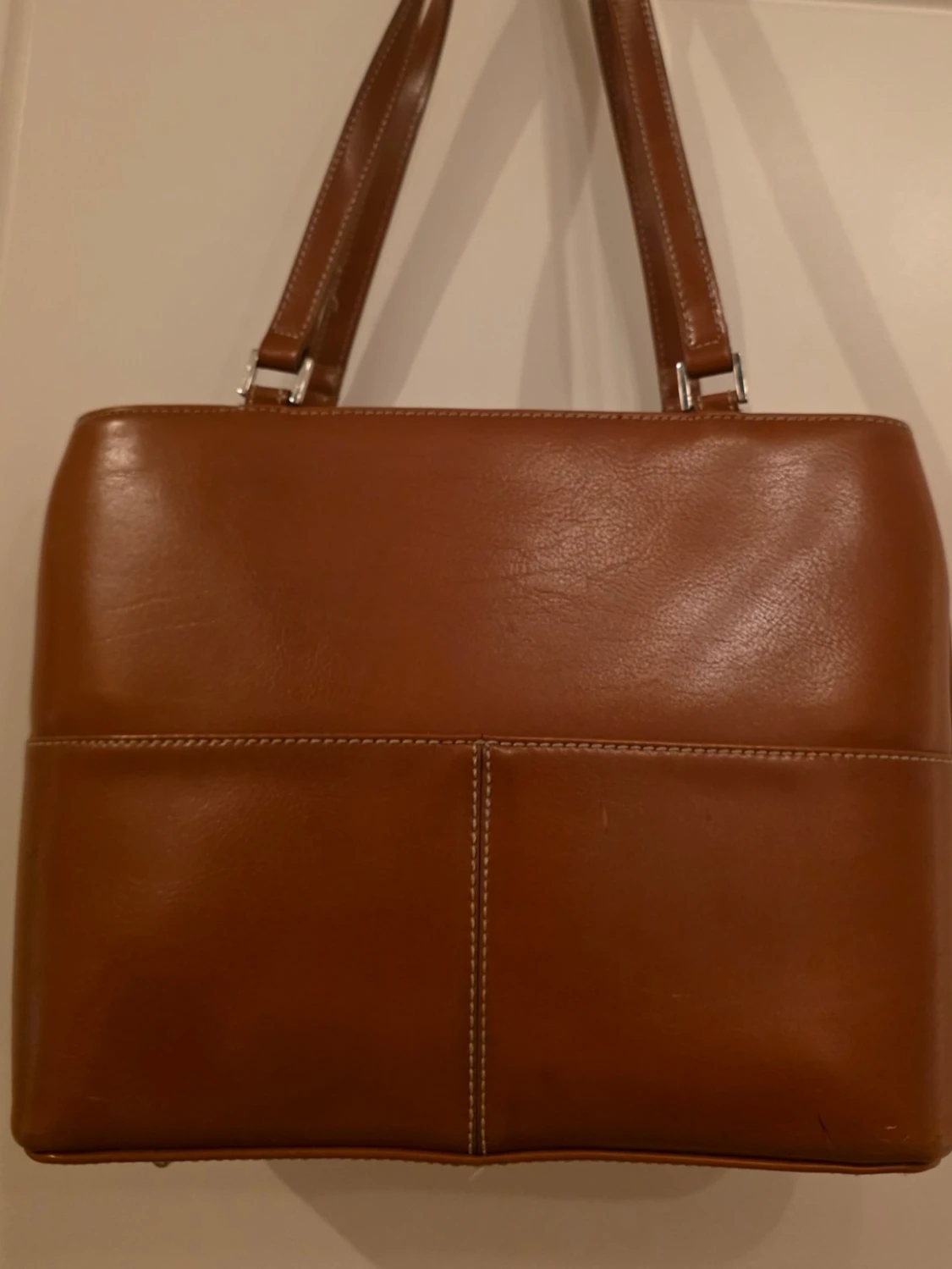 Brun läderhandväska från Kate Spade - 2