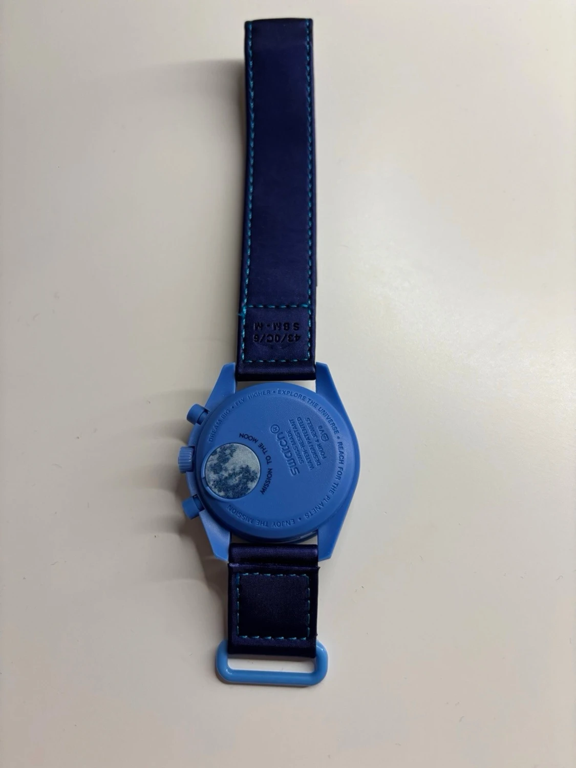 Omega x Swatch blå MoonSwatch - 1